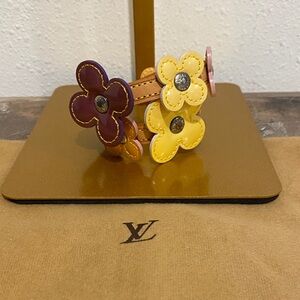 Louis Vuitton Flower Lexington Vernis Leather Bracelet